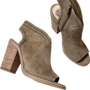 Vince Camuto Koral Suede Tan Booties - size 6 - New without tags